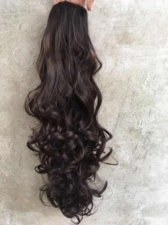 Long%20Ponytail%20Big%20Wave%20Clip%20in%20Pony%20Tail%20Hair%20Extension%20Ponytail%20Extension%20Bendable%20Synthetic%20Clip%20In%20Ponytail%20Hair%20Extension%20Long%20Wave%20Style%20Ponytail%20-%20Natural%20Look%20-%20Image%205