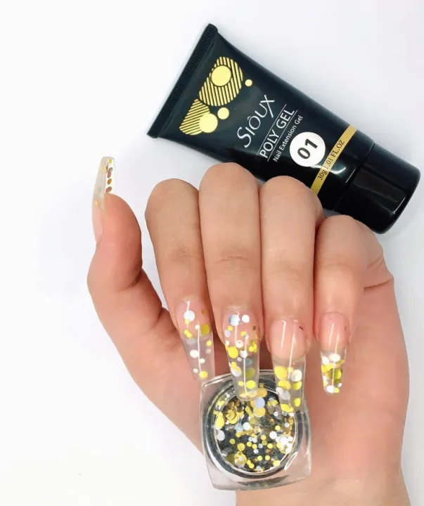 Poly%20UV%20Gel%20Builder%2030G%20Extension%20Gel%20Building%20Crystal%20Clear%20Nail%20Gels%20For%20Nail%20Art%20&%20Nail%20extension%20free%20glitter%20gift%20-%20Image%205
