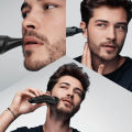 Braun 8-in-1 Beard & Face Trimmer/Hair Clipper with Gillette Fusion 5 ProGlide Razor - MGK5260. 