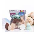 Random Colors Six In 1 Foundation Sponge Blender Blending Facial Makeup Sponge Cosmetic Powder Puff Makeup Foundation Powder Beauty Blending Sponge. 