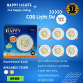 5W COB Lights - COD Downlight With One Year Warranty - Happy Lights. 