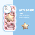 Linemond 3D Cute star Design Soft Silicone case for Xiaomi POCO C40 F4 M3 M3Pro M3 Pro 5G M4 Pro M4Pro X3 GT X3GT X3NFC X3Pro X4GT X4 Pro X5 5G X5Pro case. 