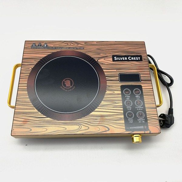 Silver Crest cooker - Silver Crest Electric Stove, Electric Ceramic Induction Plate, Electric Hot Plate, Touch System Electric Stove,3500W. Model: SC-7032