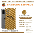 SAMSUNG S20 PLUS FULL BACK 360 PREMIUM Protection Skin / Wrap. 