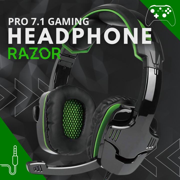 PRO II RGB Gaming Headphones with Noise Cancelling Mic, 7.1 Surround Sound, Super Bass, Vibration, Soft Memory Foam Ear Cushions, for PC, PS4, Mobile, Laptop, and Gaming Consoles