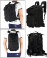 30L Compact Outdoor Military Backpack School Bag Trekking Rucksack. 