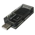 USB Detector Current Voltage 3V-9V Tester Double USB Row Shows. 