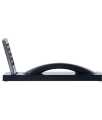 Native Union MM03 Curve Wireless Bluetooth Handset with Base – Premium Black Gloss Finish for Mobile and VOIP Communication – Sleek Black Handset. 