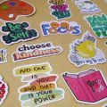 Motivational and Inspirational Positive Words Stickers 50 Pcs Pack - Waterproof Vinyl Decals for Scrapbooks Journals Laptops Water Bottles Mugs  Luggage Refrigerator. 
