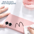 Tokifu OPPO A17 Casing The New Liquid Silicone Phone Case All-inclusive Shockproof Back Cover. 