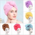 Hair Dryer Cap Towel, Hair Wrap Towel, Bath Cap, Shower Turban, Quick Dryer Towel for Long Short Curly and Straight Hair, Turbie Twist Hair Wrap Towel, Water Absorbent Terry Head Hat. 