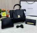 💝  GUCCI  3pcs HAND BAG 💝 WITH LONG STRAP SHOULDER BAG. 