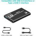 ZasLuke Game Capture Card, USB 3.0 4K Audio Video Capture Card with HDMI Loop Out 1080P 60FPS Live Streaming HDMI Capture for PS4, Switch, Xbox One&Xbox 360 and More. 