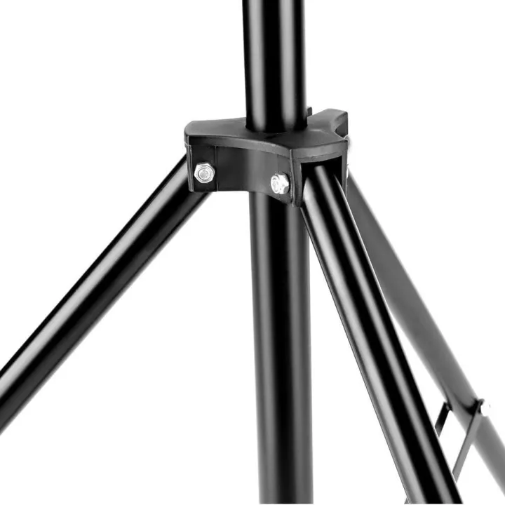 7%20Feet%20Tripod%20Photography%20Light%20Camera%20Stand%20Adjustable%20Height%20With%201/4%20Screw%20Head%20For%20Ring%20Light%20-%20Image%202