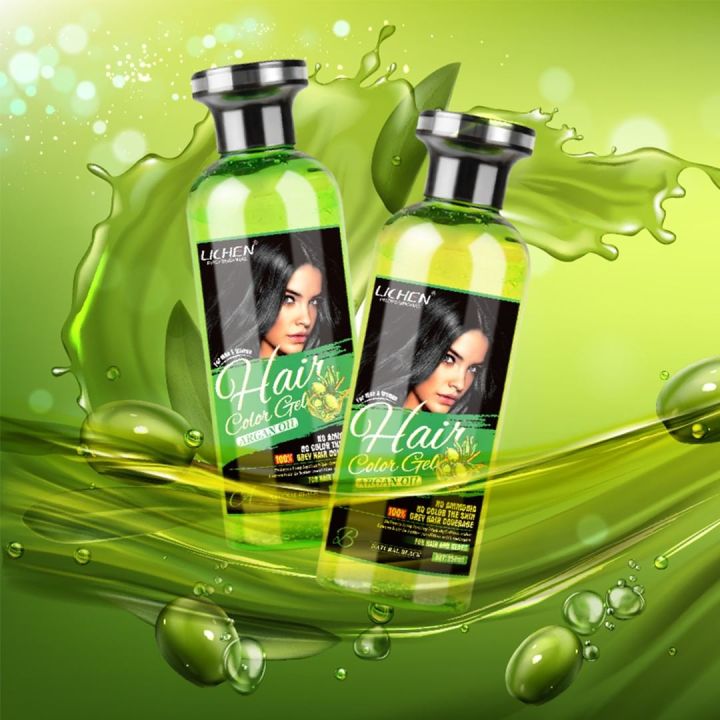 Lichen%20Premium%20Natural%20Black%20Hair%20Color%20Gel%20with%20Argan%20Oil,%20100%25%20Grey%20Coverage,%20250ML%20Twin%20Pack%20-%20Image%207