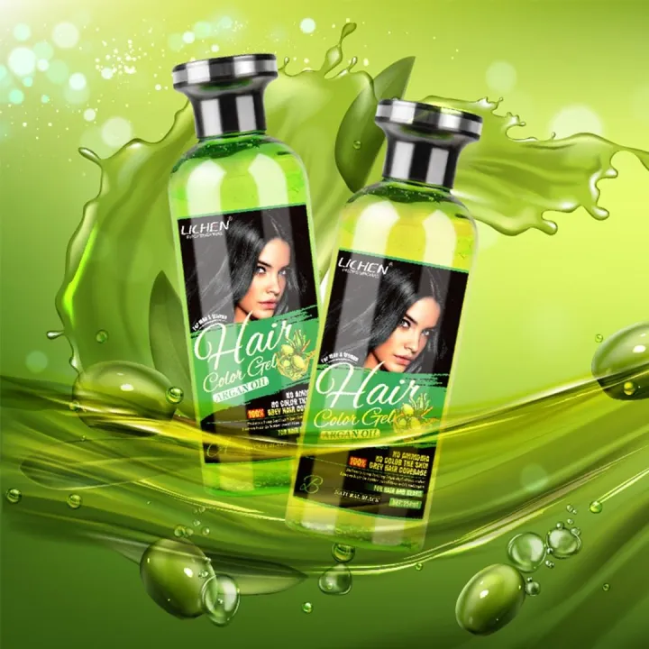 Lichen%20Premium%20Natural%20Black%20Hair%20Color%20Gel%20with%20Argan%20Oil,%20100%25%20Grey%20Coverage,%20250ML%20Twin%20Pack%20-%20Image%207