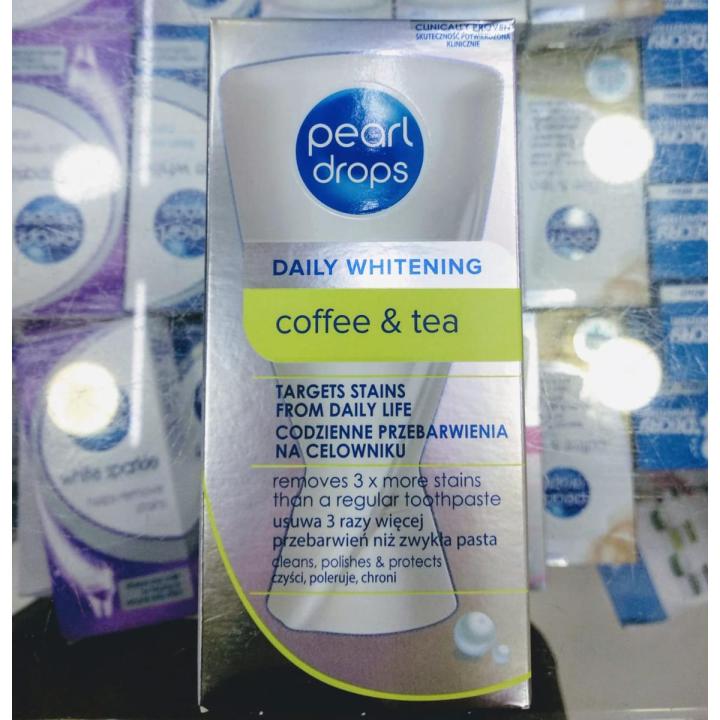 Pearl Drops Tooth polish Coffee And Tea 50ml