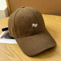 Big head bib cap women's Korea enlarged deep top sunscreen visor hat four seasons wide brim hard top baseball cap men. 
