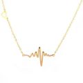 Heart Wave Necklace For Women - Elevate Your Look With Stylish Necklace For A Romantic And Elegant Appearance. 
