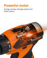 12V Wireless Power Electric Drill & Screwdriver with 2 Batteries. 