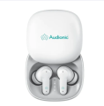 Audionic Airbud 550 Quad MIC ENC Earbuds, Gaming Mode, IPx4 Water Proof TWS Wireless Earbuds With 26 Hour Playtime Bluetooth Ear buds And Headphones. 