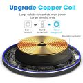 60W Wireless Charger for iPhone 13 12 11 X XR XS Fast wireless Charging Dock for Samsung Xiaomi Huawei Phone Qi charger wireless. 