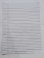 Assignment Papers Sheets, A4 Size, Narrow Lines, 70 Grams, White and Color Border, Single Sided & Double Sided.. 