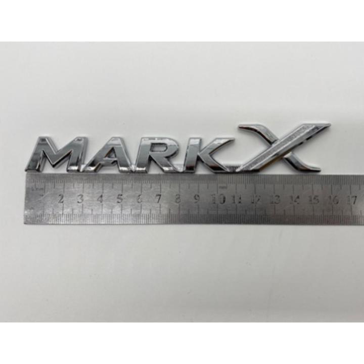 Toyota X Emblem for Mark X car