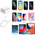 2020 iPhone 11 Pro Max PD Charger, Pavlysh USB Type C to Lightning Cable 1m Apple MFi Certified Powerline Ii for For Apple iPhone 11, iPhone 11 Pro, iPhone 11 Pro Max, iPhone 8, iPhone 8 Plus, iPhone X, iPhone XR, iPhone XS, iPhone XS Max, Supports Power. 