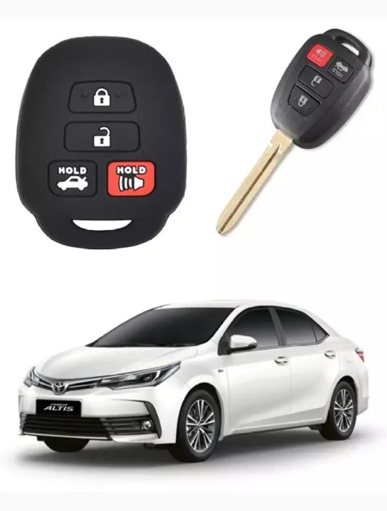 Toyota%204%20Button%20PVC%20Silicon%20Key%20Cover%20-%20Black%20-%20Image%203