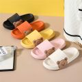 Bear Slippers Summer Women Flip Flops Cute Cartoon Cloud Shoes For Woman Indoor Outdoor Wear Soft Thick Beach Slides Men Sandals. 