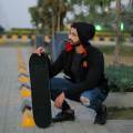 31 inches skateboard. 