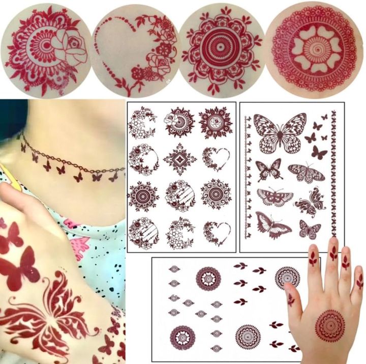 Henna%20stickers%20,%20Temporary%20Arabic%20design%20Henna%20Tattoo%20for%20both%20hands,%20Henna%20Tattoo%20-%20Image%204
