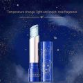 1Pcs Gold Leaf Jelly Moisturize Lipstick Makeup Temperature Color Change Lip Balm Long-Lasting Nourish Lips Care. 