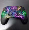 MACROGLOW WIRELESS GAMING CONTROLLER WITH DIFFERENT LIGHT MODES. 