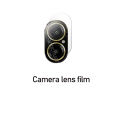 3in1 For Realme C67 4G case and Full screen cover tempered glass film Camera lens Film+Shockproof Phone Case Cover. 