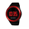 100 % imported Round Stylish LED Watch for Boys Men and Kids | Simple Latest LED Round Watch | Sports Digital UNISEX LED Watches. 