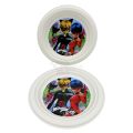 Miraculous Paper Plates - 7 inch - Paper Plates - Miraculous Theme - Red - Unisex - Pack Of 10. 
