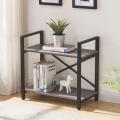 BON AUGURE Small Two Tier Floor Book Shelf | 1801. 