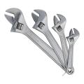 4 PCS HEAVY DUTY ADJUSTABLE SPANNER WRENCH SET SPANNERS 6  8  10  12  Set NEW. 