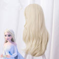 【Nice Day Toy Findings Store】（NEW）Long White Wig Synthetic Wigs And Stylish Wig Piece for Cool Women Girl Party. 