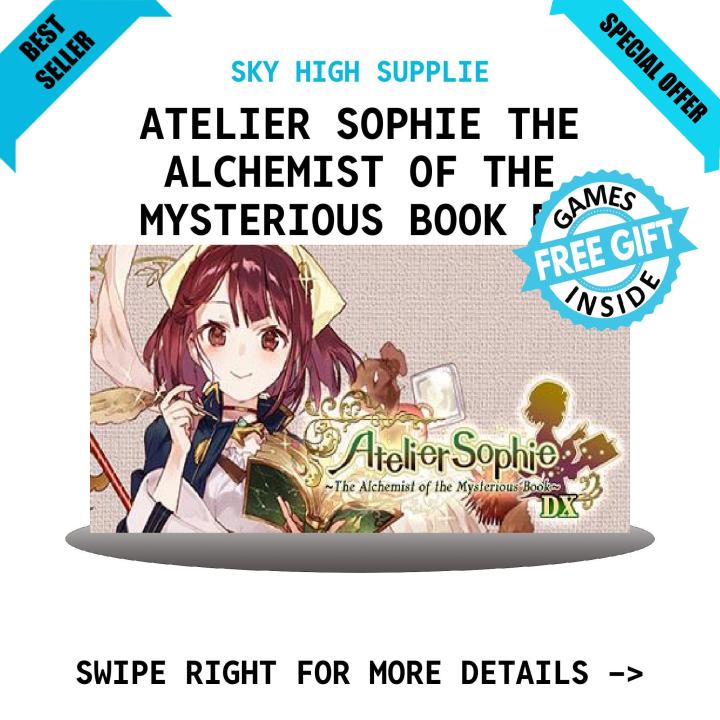 ATELIER SOPHIE THE ALCHEMIST OF THE MYSTERIOUS BOOK DX Game for PC ...