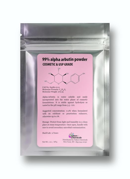 Pure Alpha-Arbutin Powder Snow White Powder 1 oz. / 28 Grams 99% Pure ...