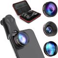 Selvim Phone Camera Lens 4 in 1 Kit: HD Phone Lens Attachments Compatible withMost Smartphone. 