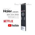 HAIER Smart LED TV Remote control With Netflex & Youtub Button. 