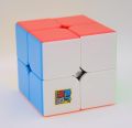 Moyu Meilong Rubiks Cube 2x2 Magic Speed Cube stickerless  MFJS MEILONG 2x2x2 Cubing Classroom Meilong 2x2 Speed Cube. 