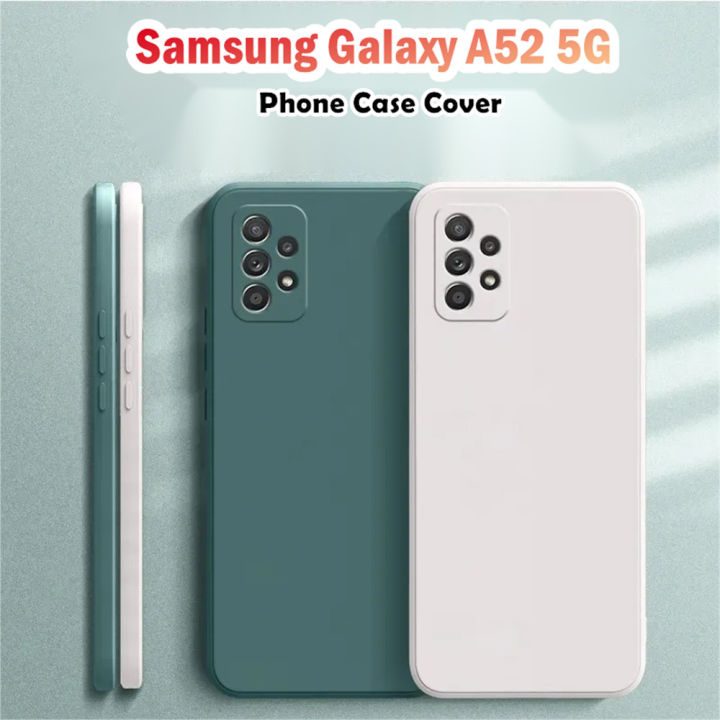 Original For Samsung Galaxy A52 5G Silicone Full Cover Case Stain