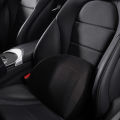 Car Seat Lumbar Support Cushion, Car Lumbar Support Pillow Adjustable Strap for Vehicle Home Office Travel. 