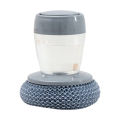 Palm Scrubber Multifunctional Portable PED Kitchen Soap Dispensing Palm Brush for Home. 
