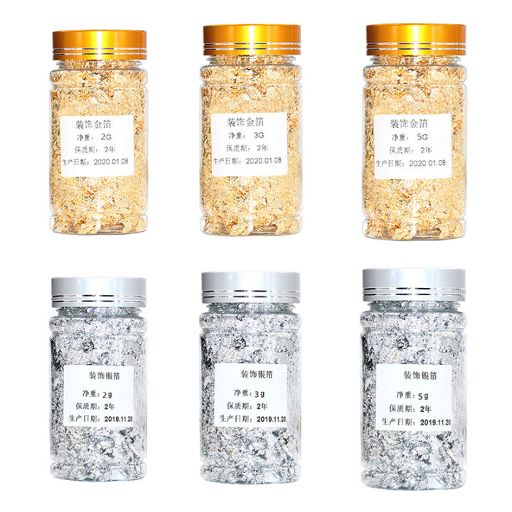 Edible Grade Gold Leaf Schabin Flakes 24K Gold Decorative Dishes Art ...